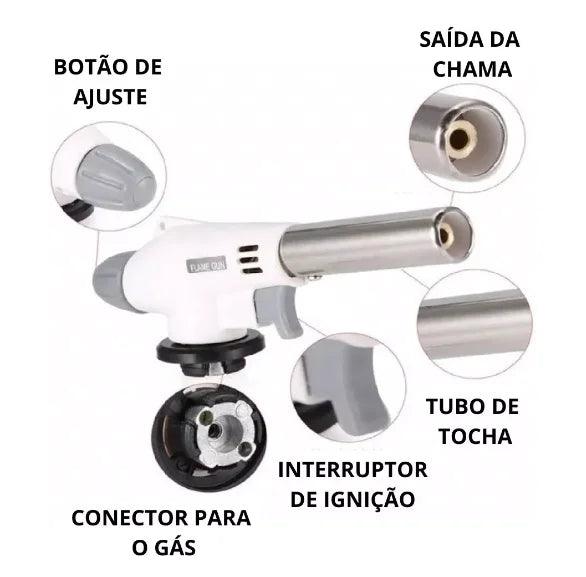 FlamePro - Maçarico para Cozinhar