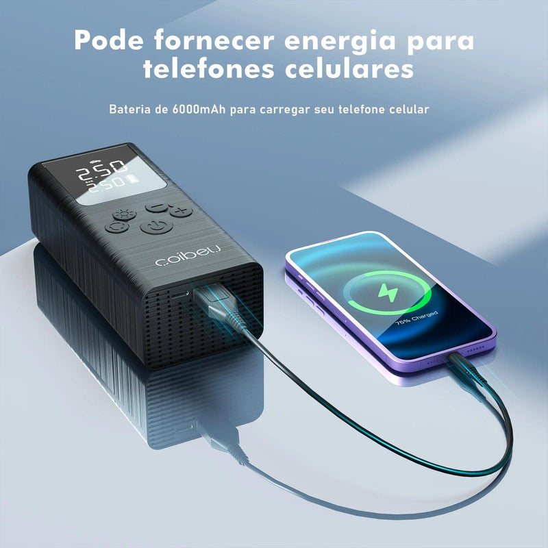 AirGo - Compressor de Ar Portátil